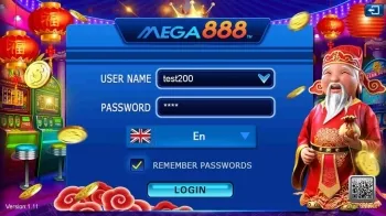 Mega888 Login