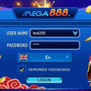 Mega888 Login