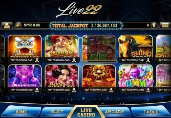 Live22 Bonuses